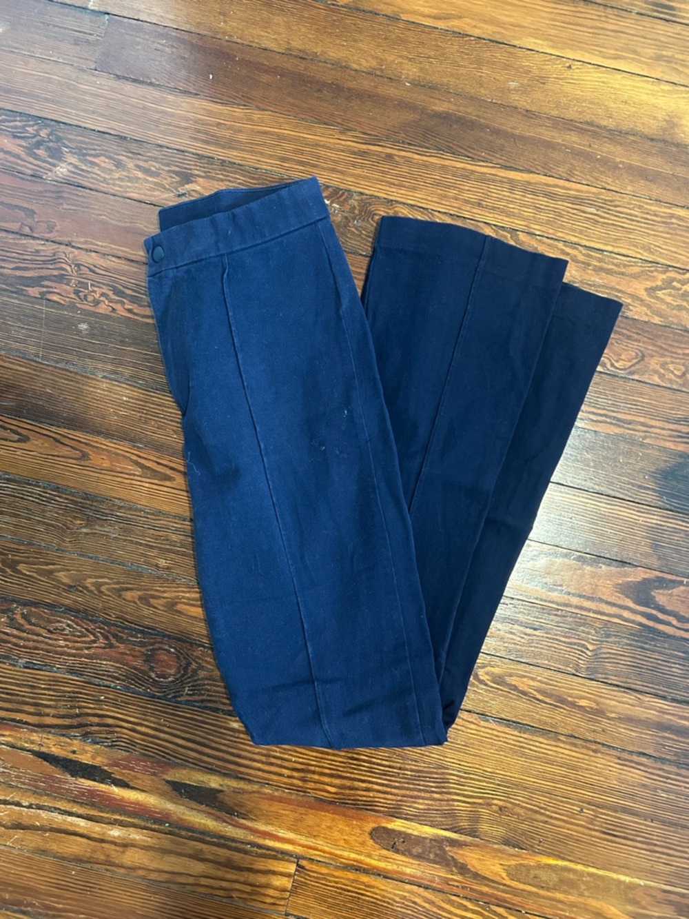 GAP Navy Long Bootcut Work Pants